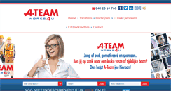 Desktop Screenshot of a-team.nl